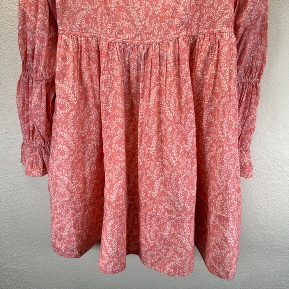 Anthropologie Pilcro Babydoll Mini dress Pockets Womens Small Romantic Feminine - Picture 6 of 16